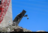 رد جنایت دشمن بر پیکره پل B1 (شهید رئیسی)