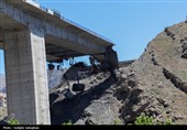 رد جنایت دشمن بر پیکره پل B1 (شهید رئیسی)