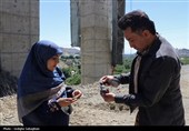 رد جنایت دشمن بر پیکره پل B1 (شهید رئیسی)