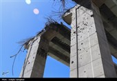رد جنایت دشمن بر پیکره پل B1 (شهید رئیسی)