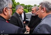 دیدار وزیر کشور پاکستان با محمدباقر قالیباف