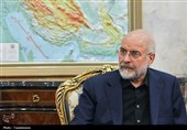دیدار وزیر کشور پاکستان با محمدباقر قالیباف