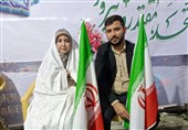 پیوند آسمانی زوج‌های انقلابی اسلامشهر در سنگر خیابان +فیلم
