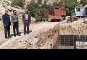 مخزن هزار مترمکعبی قوچعلی ایلام به بهره‌برداری نزدیک شد