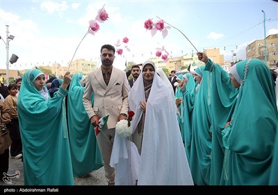 جشن ازدواج دانشجویی در همدان