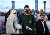 مراسم ازدواج زوج‌های جان‌فدا