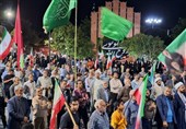 هفتاد و نهمین شب وفاداری مردم خراسان جنوبی در میدان‌های استان رقم خورد