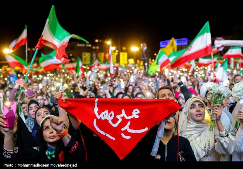 موج هفتاد و نهم حماسه خیابان در تهران