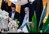 آغاز زندگی مشترک 110 زوج آران و بیدگلی در همایش پیوند گل‌ها+تصاویر