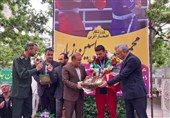برگزاری مراسم استقبال از نایب‌ قهرمان بوکس آسیا در ملایر