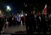 حماسه خیابان؛ تجمع مردم اردبیل در لبیک به قائد امت