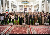 مراسم بزرگداشت سرلشکر پاسدار شهید محمد صالح اسدی در حرم مطهر حضرت شاهچراغ (ع)