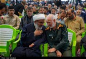 مراسم بزرگداشت سرلشکر پاسدار شهید محمد صالح اسدی در حرم مطهر حضرت شاهچراغ (ع)