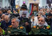مراسم بزرگداشت سرلشکر پاسدار شهید محمد صالح اسدی در حرم مطهر حضرت شاهچراغ (ع)