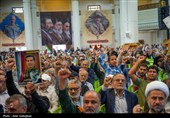 مراسم بزرگداشت سرلشکر پاسدار شهید محمد صالح اسدی در حرم مطهر حضرت شاهچراغ (ع)