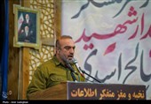 مراسم بزرگداشت سرلشکر پاسدار شهید محمد صالح اسدی در حرم مطهر حضرت شاهچراغ (ع)