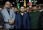 مراسم دومین سالگرد شهدای خدمت در همدان