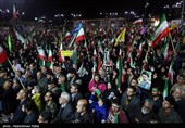 مراسم دومین سالگرد شهدای خدمت در همدان