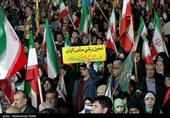 مراسم دومین سالگرد شهدای خدمت در همدان