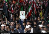 مراسم دومین سالگرد شهدای خدمت در همدان