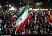مراسم دومین سالگرد شهدای خدمت در همدان