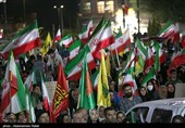 مراسم دومین سالگرد شهدای خدمت در همدان