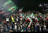 مراسم دومین سالگرد شهدای خدمت در همدان