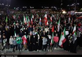 مراسم دومین سالگرد شهدای خدمت در همدان