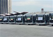 اضافه شدن 15 دستگاه اتوبوس 18 متری به خطوط بی.آر.تی تهران