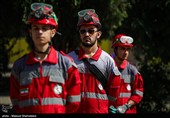 آیین الحاق ناوگان موتوری و خودرویی امداد و نجات به هلال‌احمر