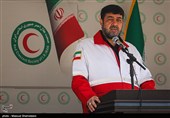 آیین الحاق ناوگان موتوری و خودرویی امداد و نجات به هلال‌احمر
