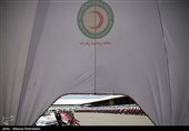 آیین الحاق ناوگان موتوری و خودرویی امداد و نجات به هلال‌احمر