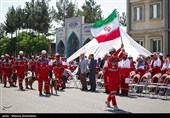 آیین الحاق ناوگان موتوری و خودرویی امداد و نجات به هلال‌احمر