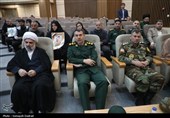 مراسم تکریم خانواده‌های شهدای جنگ رمضان اردبیل با حضور نماینده آیت‌الله سیستانی
