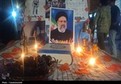 حماسه‌آفرینی مردم کهگیلویه در سوگ رئیس‌جمهور شهید