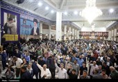 بزرگداشت شهید رئیسی در حرم بانوی کرامت