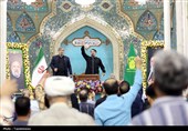 بزرگداشت شهید رئیسی در حرم بانوی کرامت