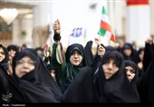 بزرگداشت شهید رئیسی در حرم بانوی کرامت