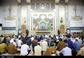 بزرگداشت شهید رئیسی در حرم بانوی کرامت