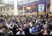 بزرگداشت شهید رئیسی در حرم بانوی کرامت