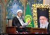 بزرگداشت شهید رئیسی در حرم بانوی کرامت