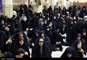 بزرگداشت شهید رئیسی در حرم بانوی کرامت