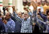 بزرگداشت شهید رئیسی در حرم بانوی کرامت