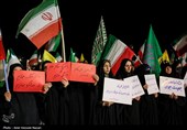 مراسم دومین سالگرد شهدای خدمت -قزوین