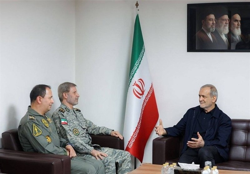 President Emphasizes Support for Strengthening Iran’s Armed Forces