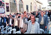 حضور پرشور مردم یاسوج در اربعین شهدای جنگ رمضان