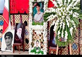 حضور پرشور مردم یاسوج در اربعین شهدای جنگ رمضان