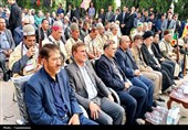 حضور پرشور مردم یاسوج در اربعین شهدای جنگ رمضان