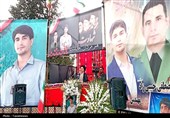 حضور پرشور مردم یاسوج در اربعین شهدای جنگ رمضان