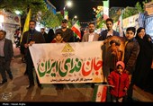 مراسم دومین سالگرد شهدای خدمت - زنجان